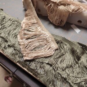 6 yards of Fringe/acetate and rayon